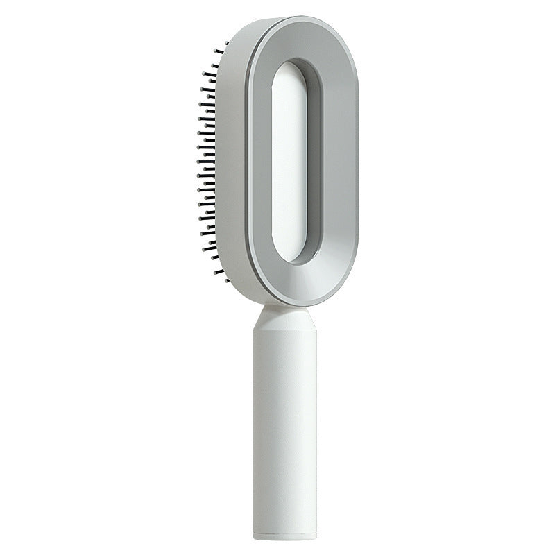 Self-Cleaning Anti-Static Hairbrush