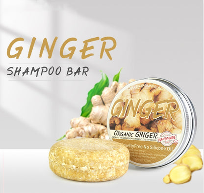 Ginger Shampoo Soap Anti-dandruff Refreshing