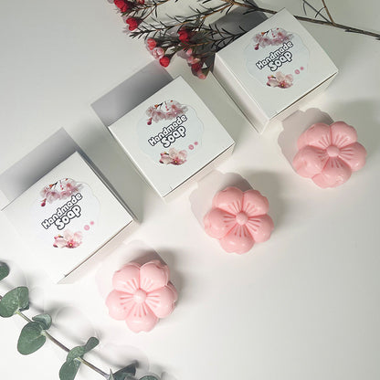 Bath Cleansing Sweet Cherry Blossom Fragrance Soap