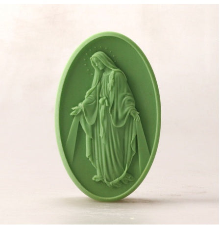 Virgin Mary Handmade Soap diy Soap Base Soap Oil Cold Soap Artwork Soap Model Silicone Mould