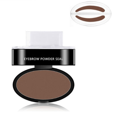 Professional Waterproof Eyebrow Powder Stamp Kit