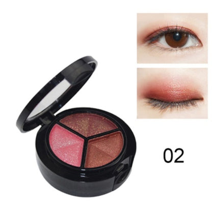 Compact Eyeshadow Kit with Brush