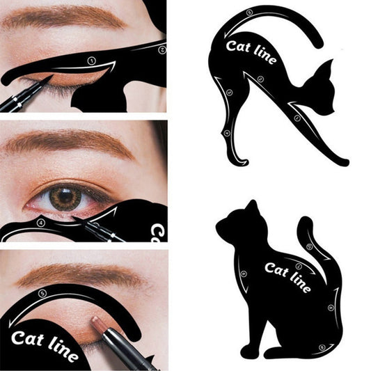 Cat Eye Creator: Eyeshadow & Eyeliner Makeup Tool