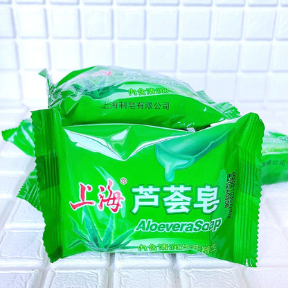 Shanghai Aloe Soap 85g Bath Cleansing