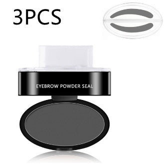 Professional Waterproof Eyebrow Powder Stamp Kit