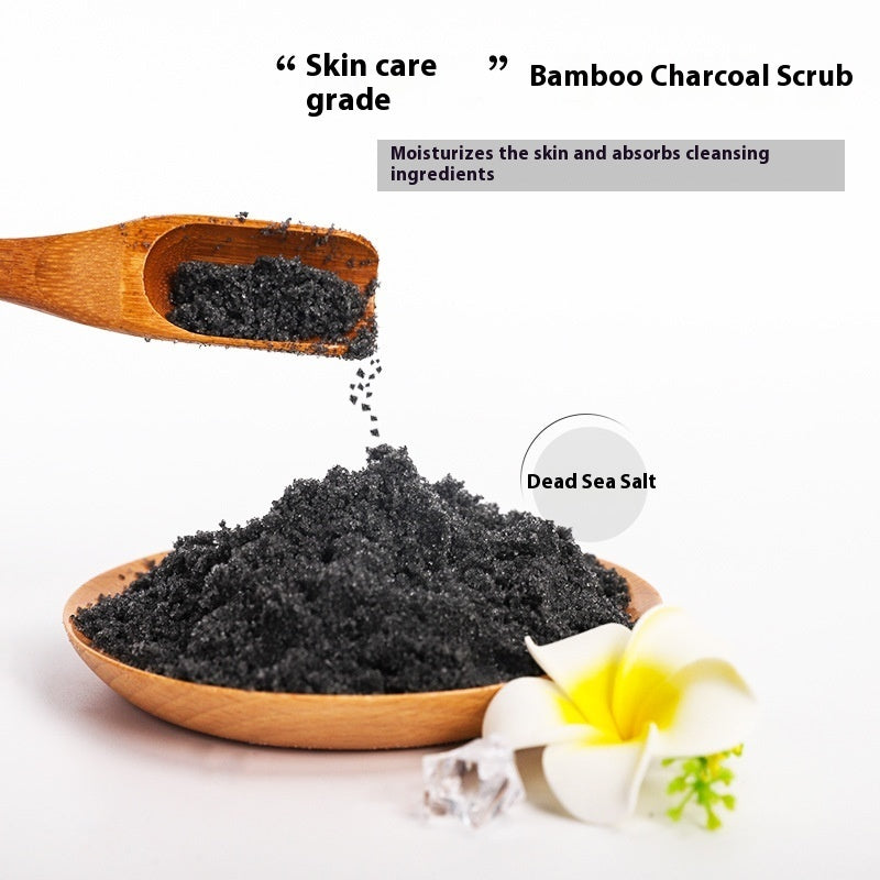 Pure White Bamboo Charcoal Facial Scrub