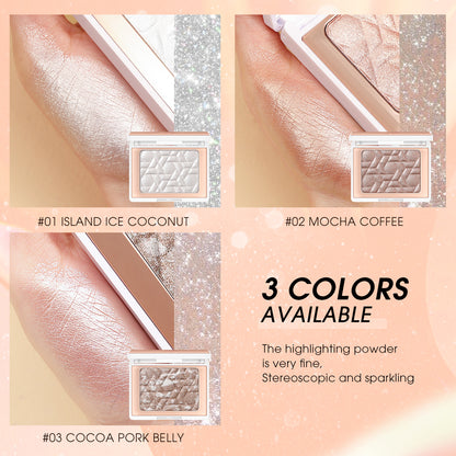 Stellar Sparkle Highlighter: Glittering Face Makeup Blush