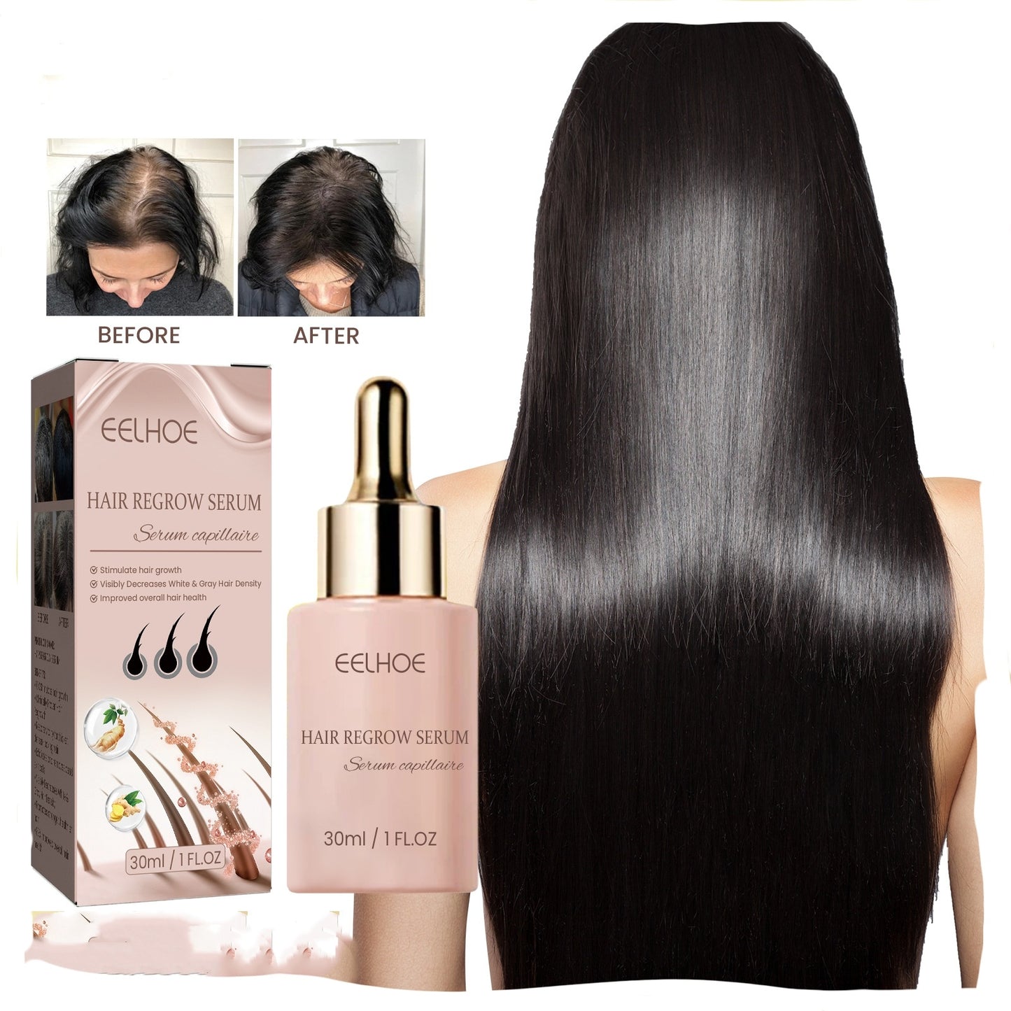 EELHOE Hair Dense Essence: Anti-Hair Loss Solution