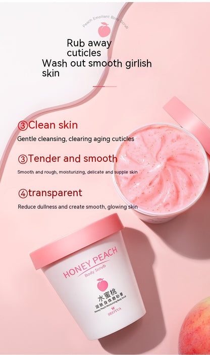 Creamy Peach Moisturizing Body Scrub