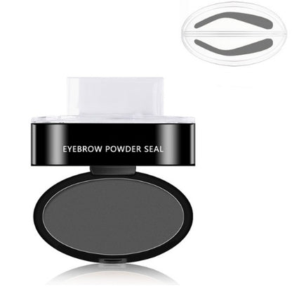 Professional Waterproof Eyebrow Powder Stamp Kit