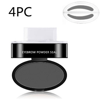 Professional Waterproof Eyebrow Powder Stamp Kit