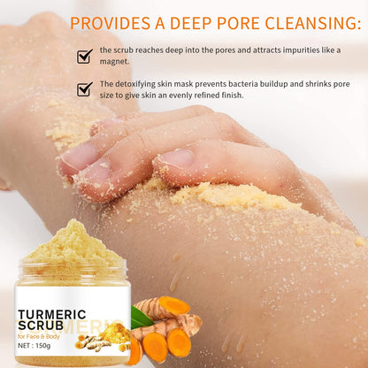 Golden Glow Turmeric Body Scrub