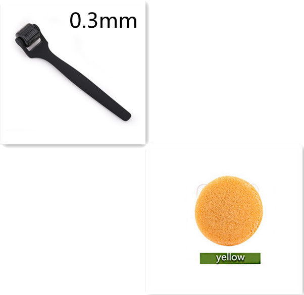 Matte 540 Microneedle Roller with Rubber Handle"