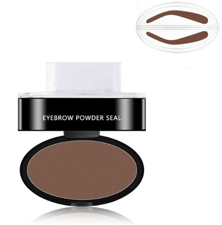 Professional Waterproof Eyebrow Powder Stamp Kit