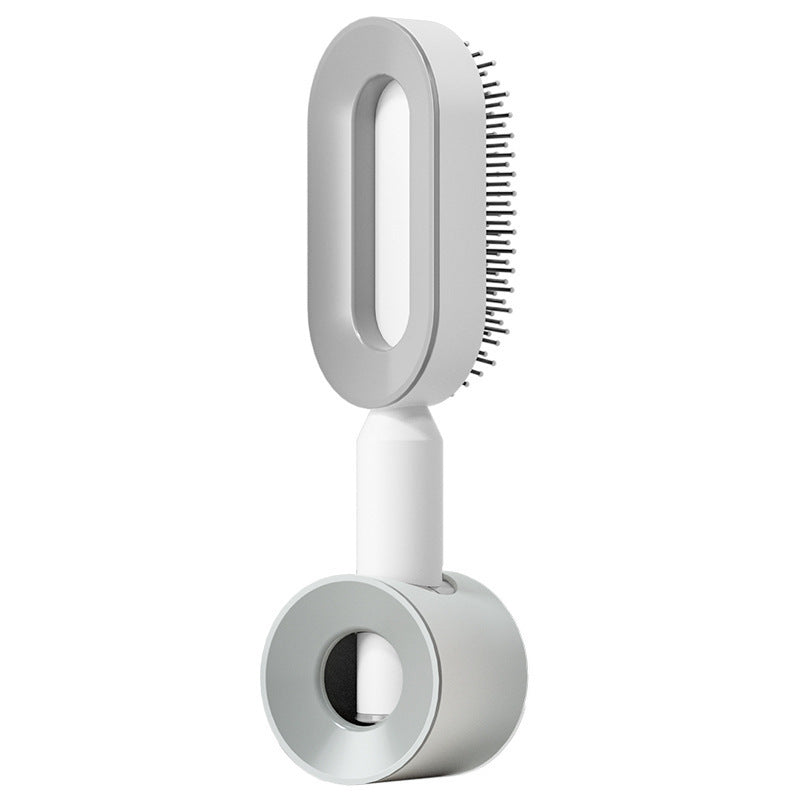 Self-Cleaning Anti-Static Hairbrush