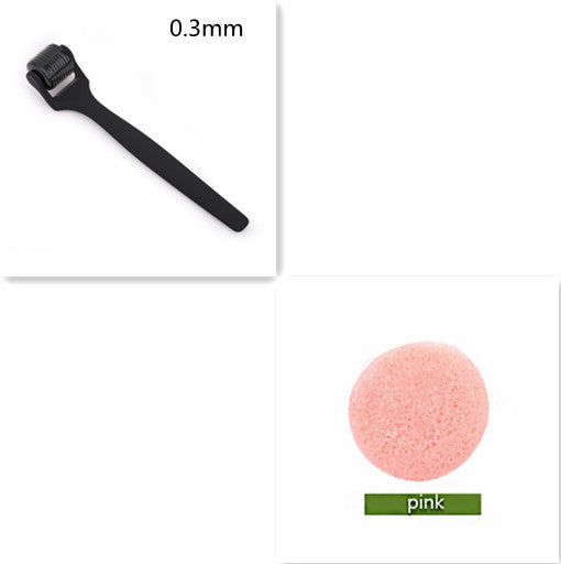 Matte 540 Microneedle Roller with Rubber Handle"