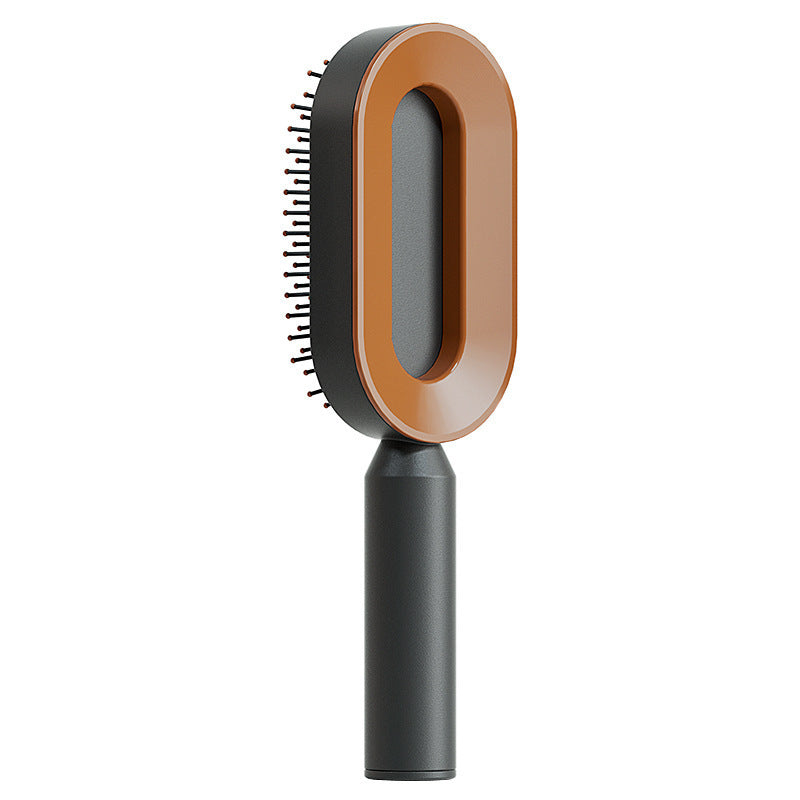 Self-Cleaning Anti-Static Hairbrush