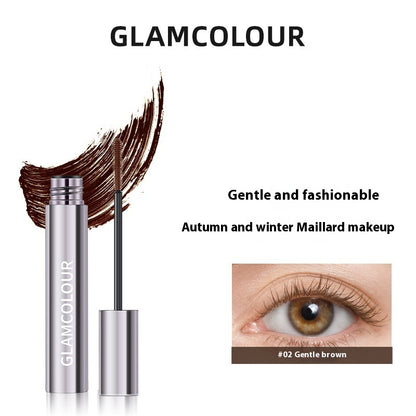 GlamColour 3D Curling Waterproof Mascara – Smear-Proof Volume