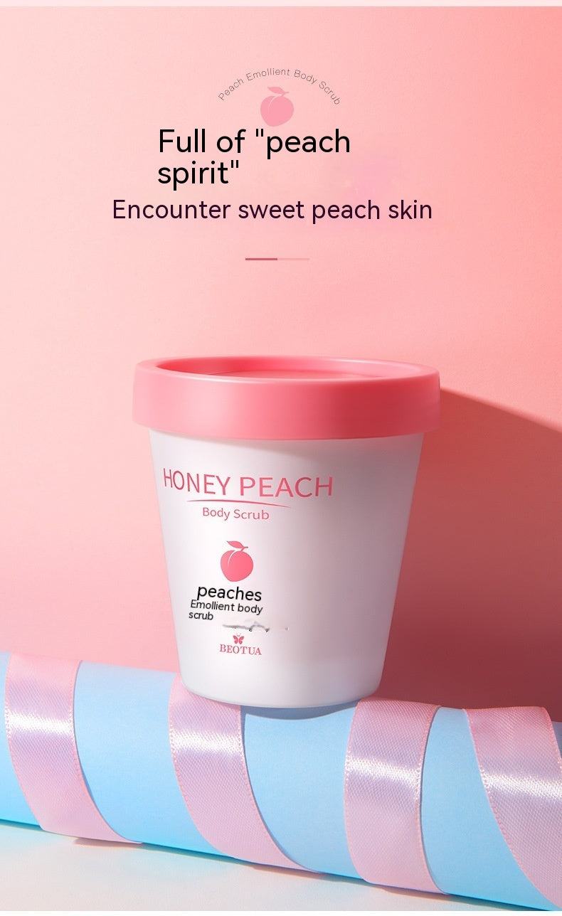 Creamy Peach Moisturizing Body Scrub