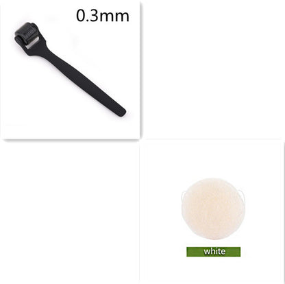 Matte 540 Microneedle Roller with Rubber Handle"