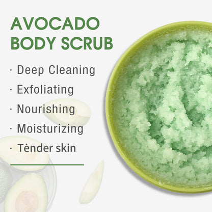 Avocado Sea Salt Facial Scrub