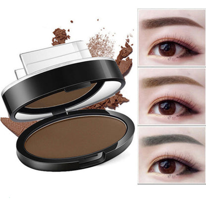 Professional Waterproof Eyebrow Powder Stamp Kit