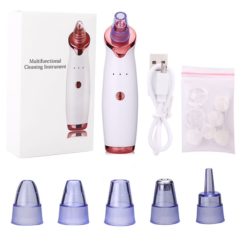 Blackhead Remover Vacuum Suction Tool for Facial Pore Cleaning