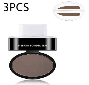 Professional Waterproof Eyebrow Powder Stamp Kit