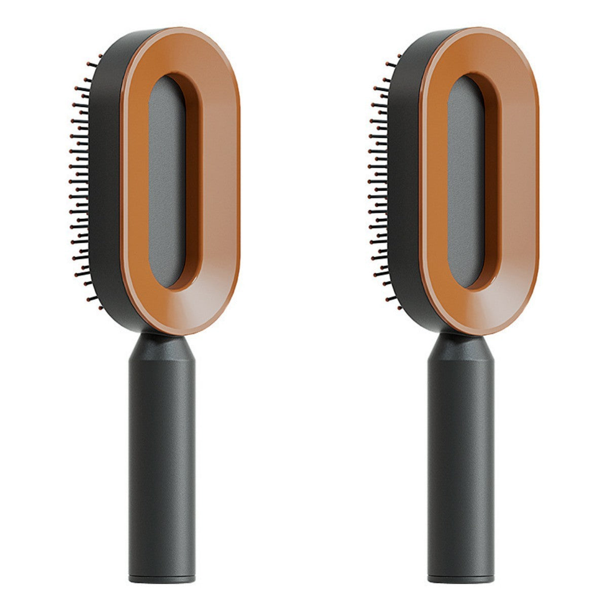 Self-Cleaning Anti-Static Hairbrush