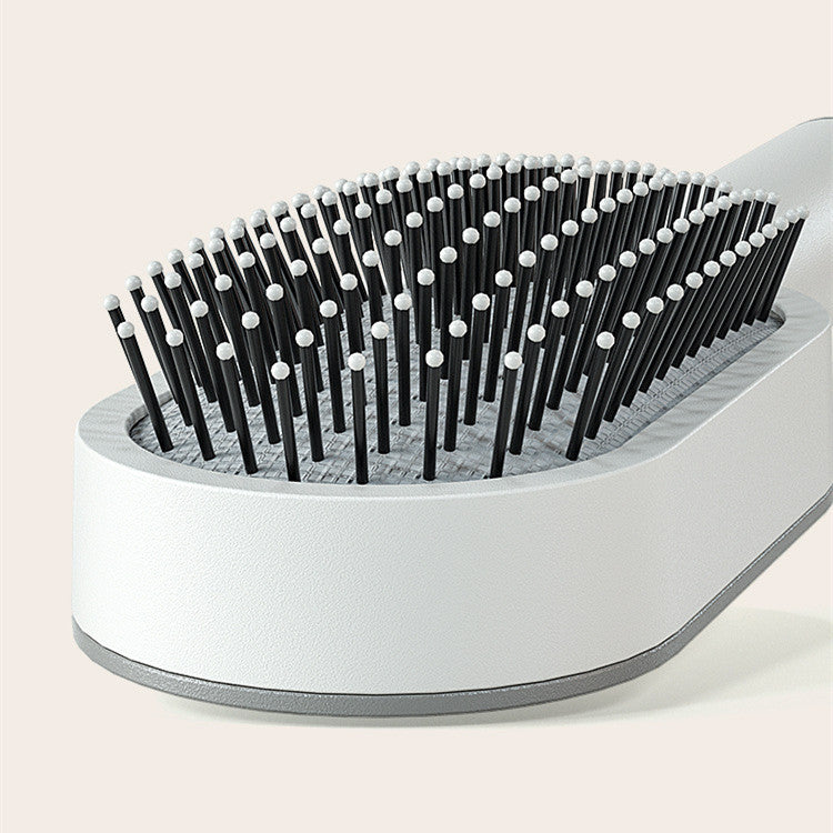 Self-Cleaning Anti-Static Hairbrush