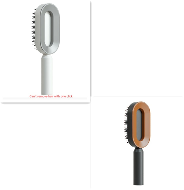 Self-Cleaning Anti-Static Hairbrush