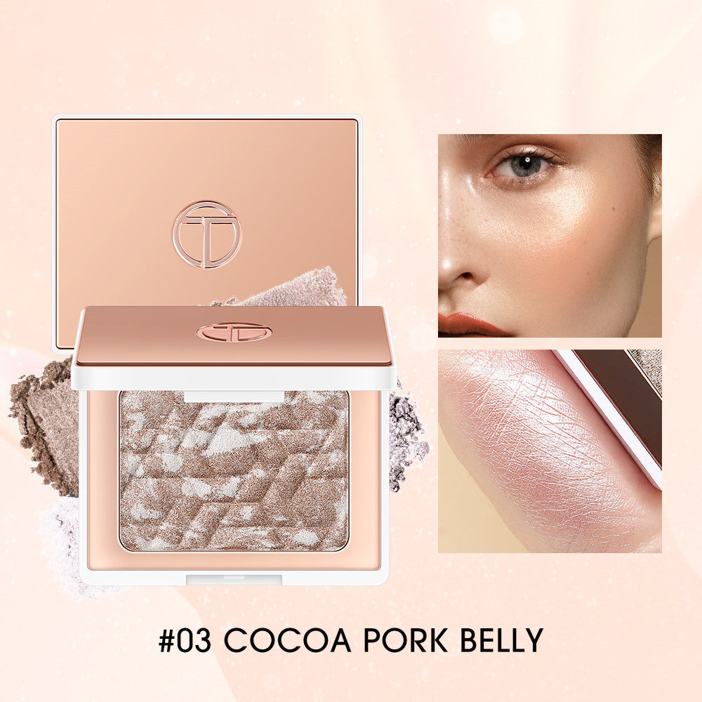 Stellar Sparkle Highlighter: Glittering Face Makeup Blush