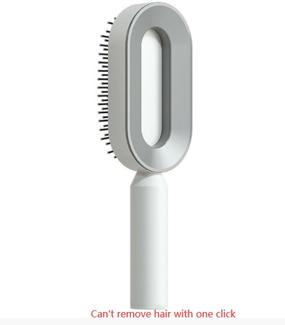 Self-Cleaning Anti-Static Hairbrush