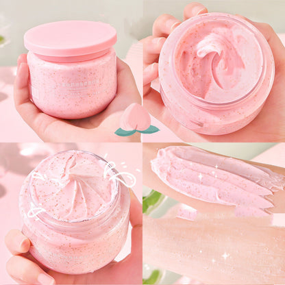 Peach Cream Body Scrub Cream